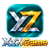 XZ7 Game logo with silver and golden XZ7 design on a dark background